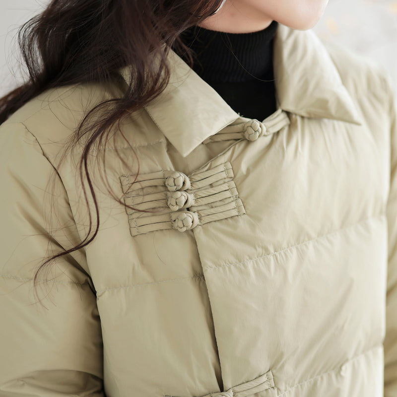 Winter Retro Loose Down Coat
