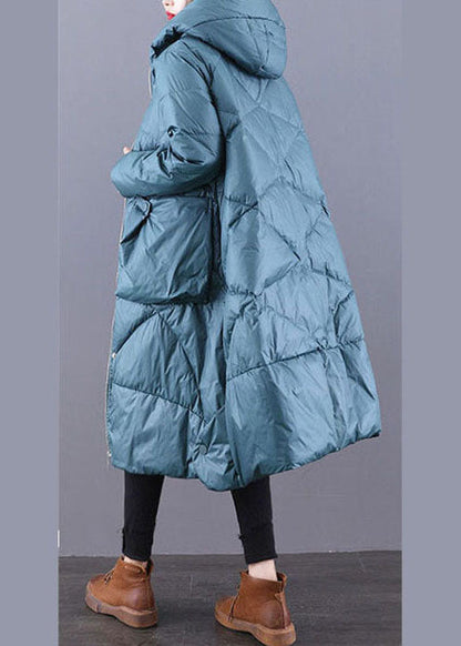 Blue Duck Down Down Coat Zip Up Winter