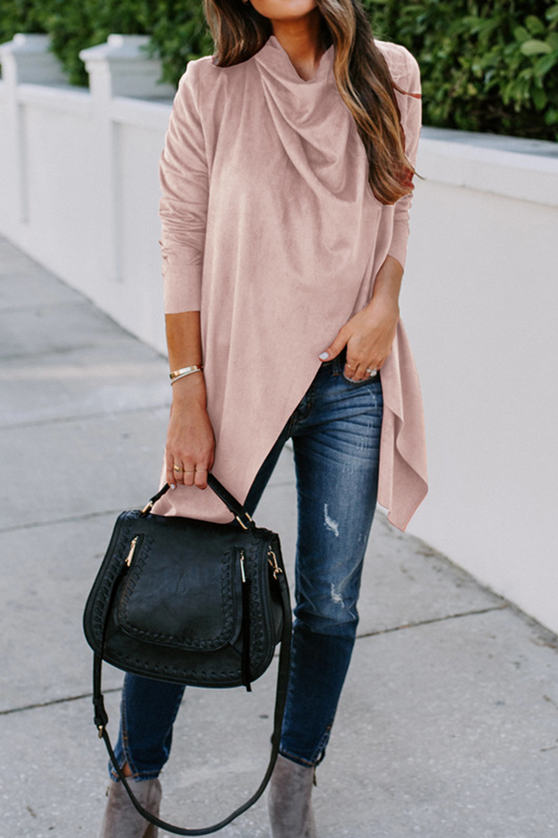 Patchwork Cardigan Collar Outerwear