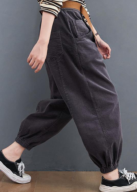 Gray Pants Oversize Pockets Thick Tutorials Pants