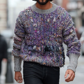 Fairman Warmth Island Jacquard Retro Pattern Cozy Sweater elevenforest