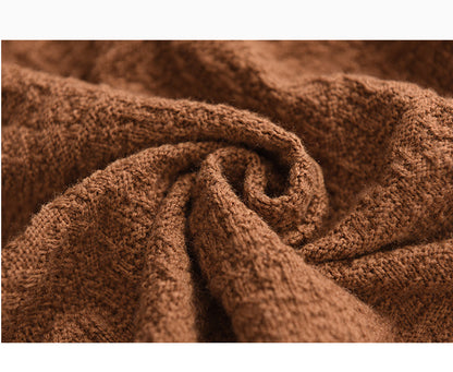 Jacquard Turtleneck Sweater