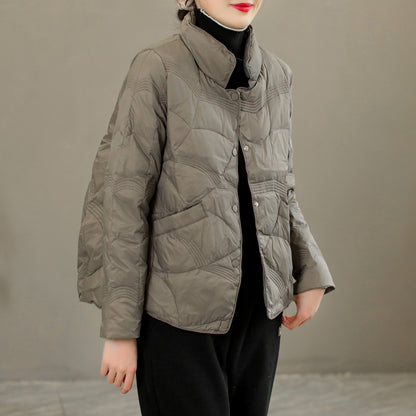 Winter Retro Warm Down Coat