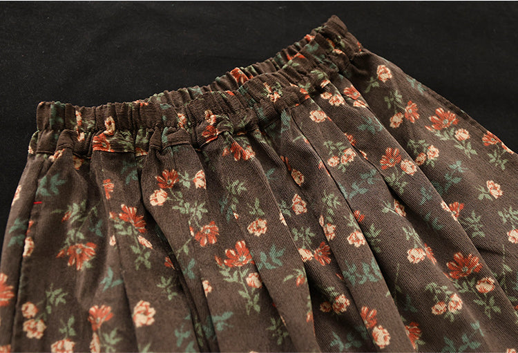 Corduroy Skirt
