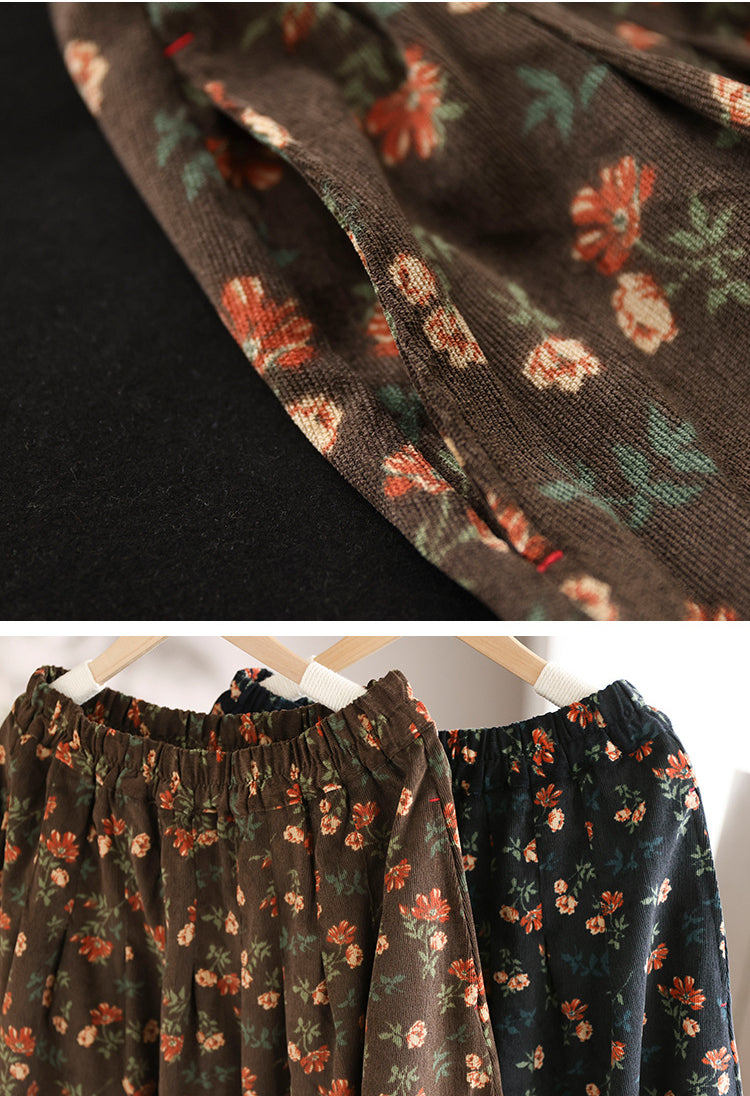 Corduroy Skirt