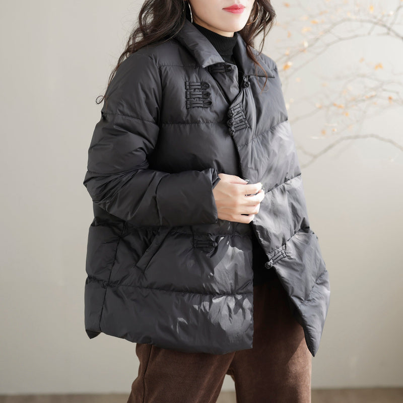 Winter Retro Loose Down Coat