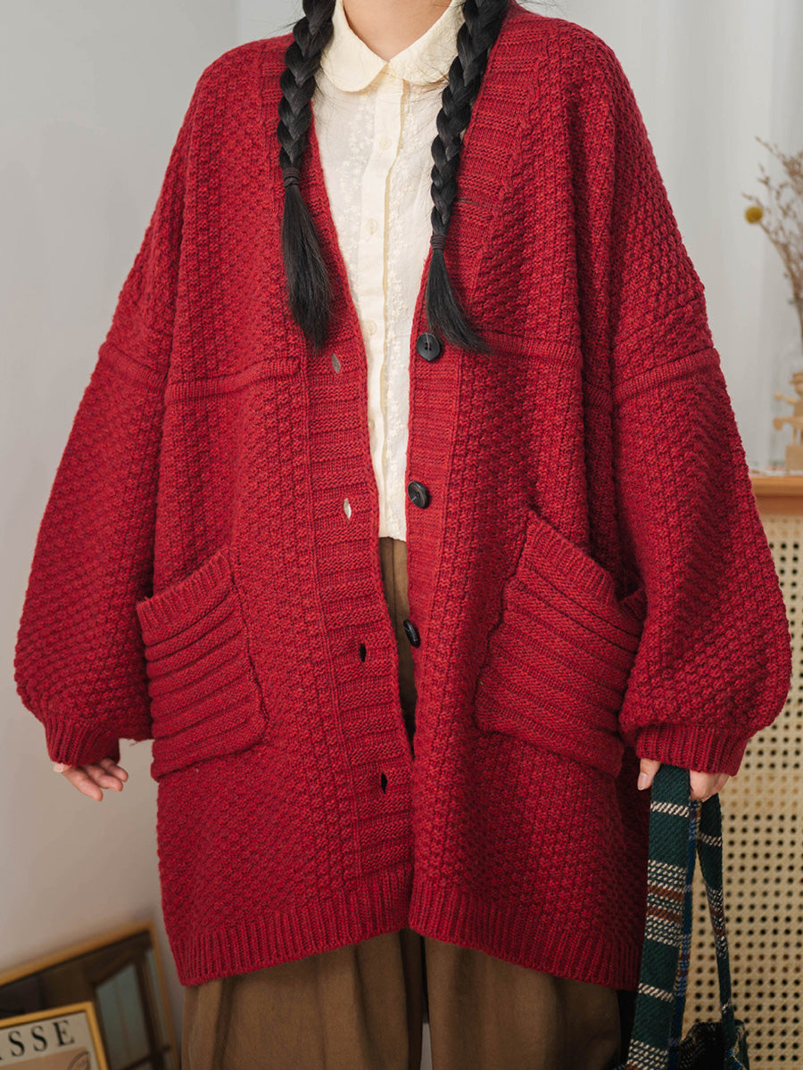Knitted Sweater Coat