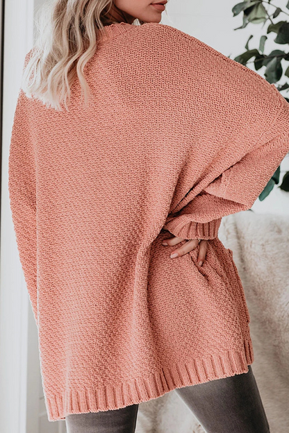 Double Pockets Knitted Sweater