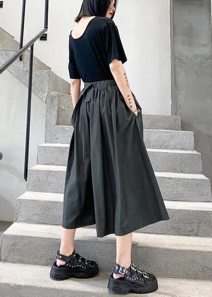Summer Unilateral Strap Skirt Skirt + T-shirt Two-piece Suit