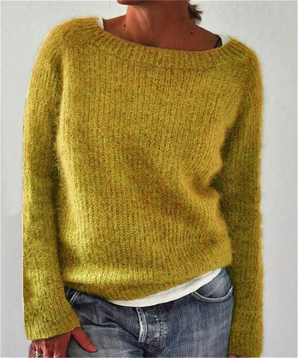 Color Knitted Sweaters