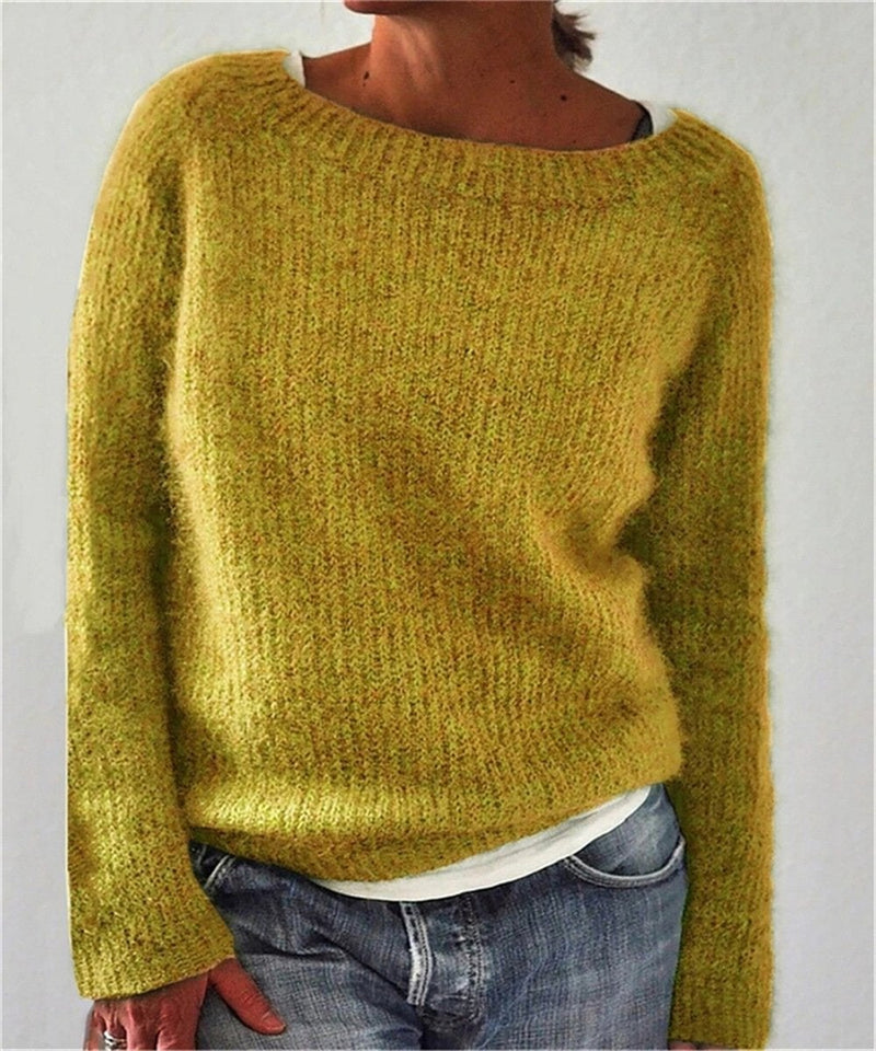 Color Knitted Sweaters
