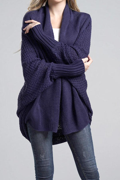 Colbie Dolman Cardigan - Green
