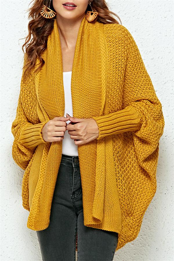 Colbie Dolman Cardigan - Red