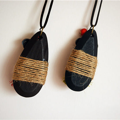 Tassel Necklace Sweater Pendants
