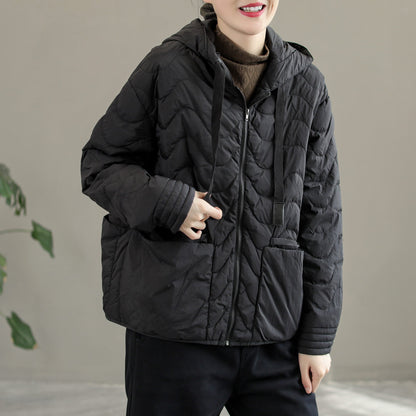 Winter Loose Hooded Down Coat