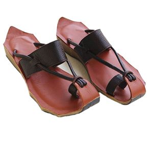 Retro Leather Handmade Slippers