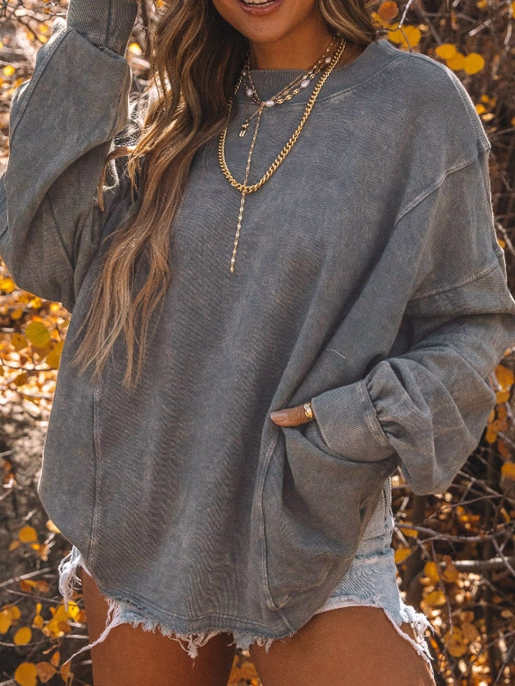 Gracefully Designed Sweater