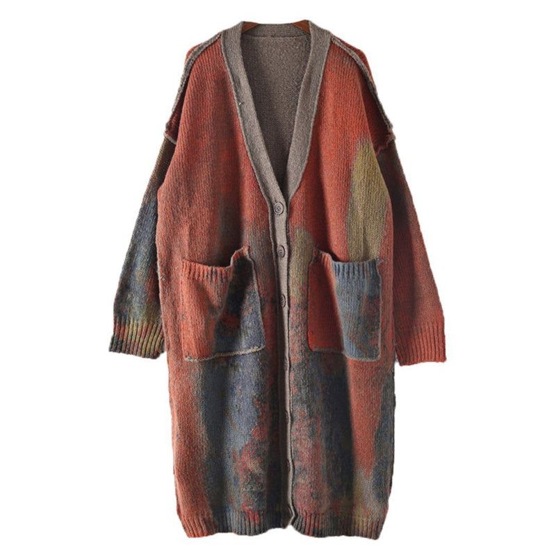 Cozy Loose Knitted Autumn Thick Sweater Cardigan Coat