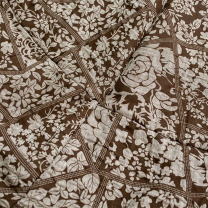 Printed Elastic Waist Skirt