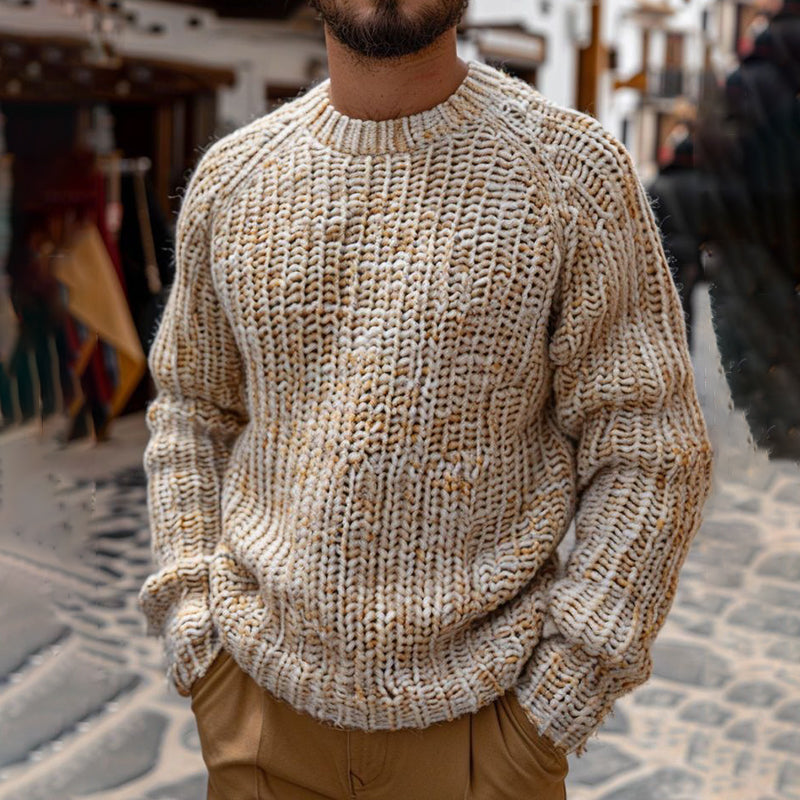 Men'S Fairman Island Vintage Crew Neck Sweater artswardrobe