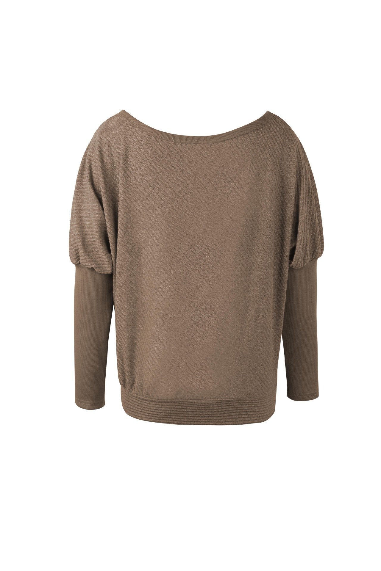 Color Drop Shoulder Sweater