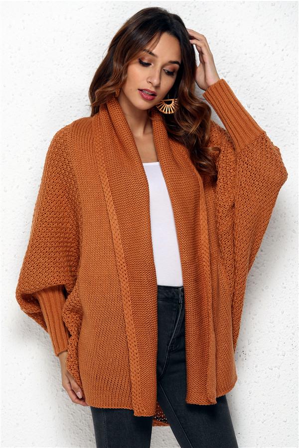 Colbie Dolman Cardigan - Red