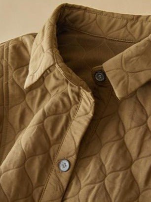 Long Sleeve Single Breasted Mid-length Coat in One-size