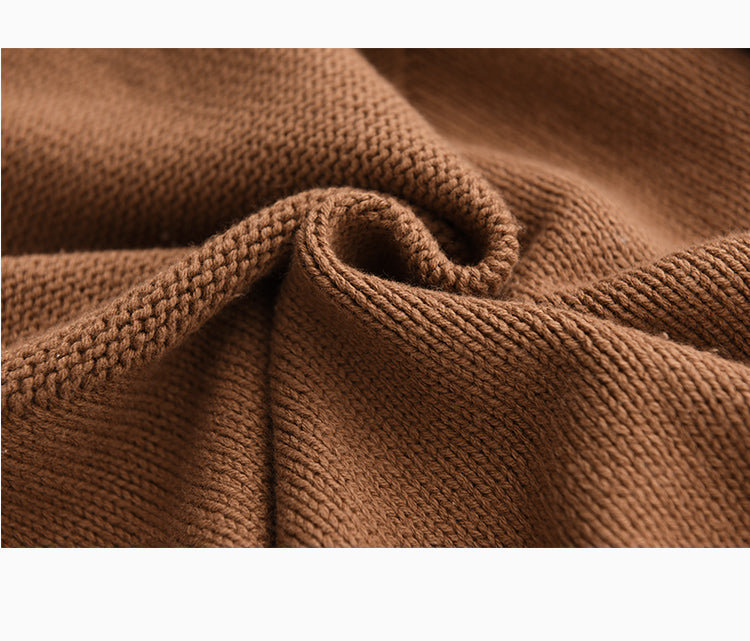 Retro Crochet Temperament Warm Sweater