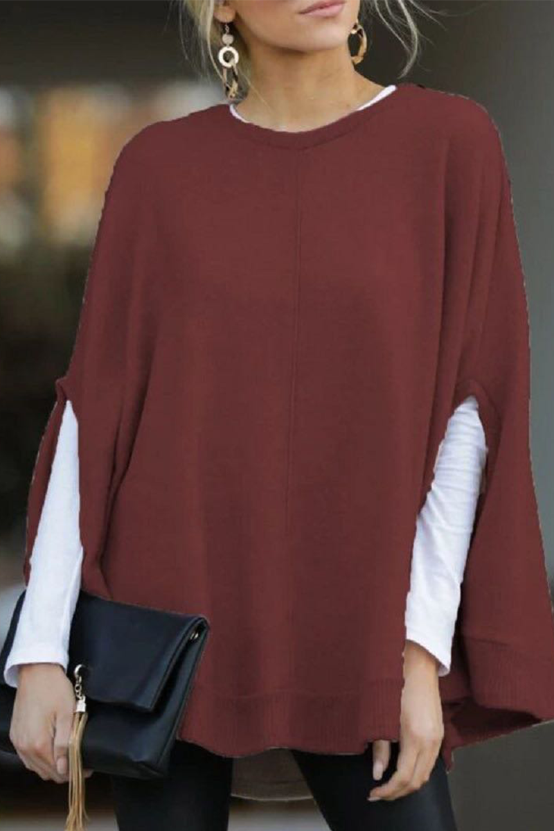 Pullovers O Neck Sweaters(5 Colors)