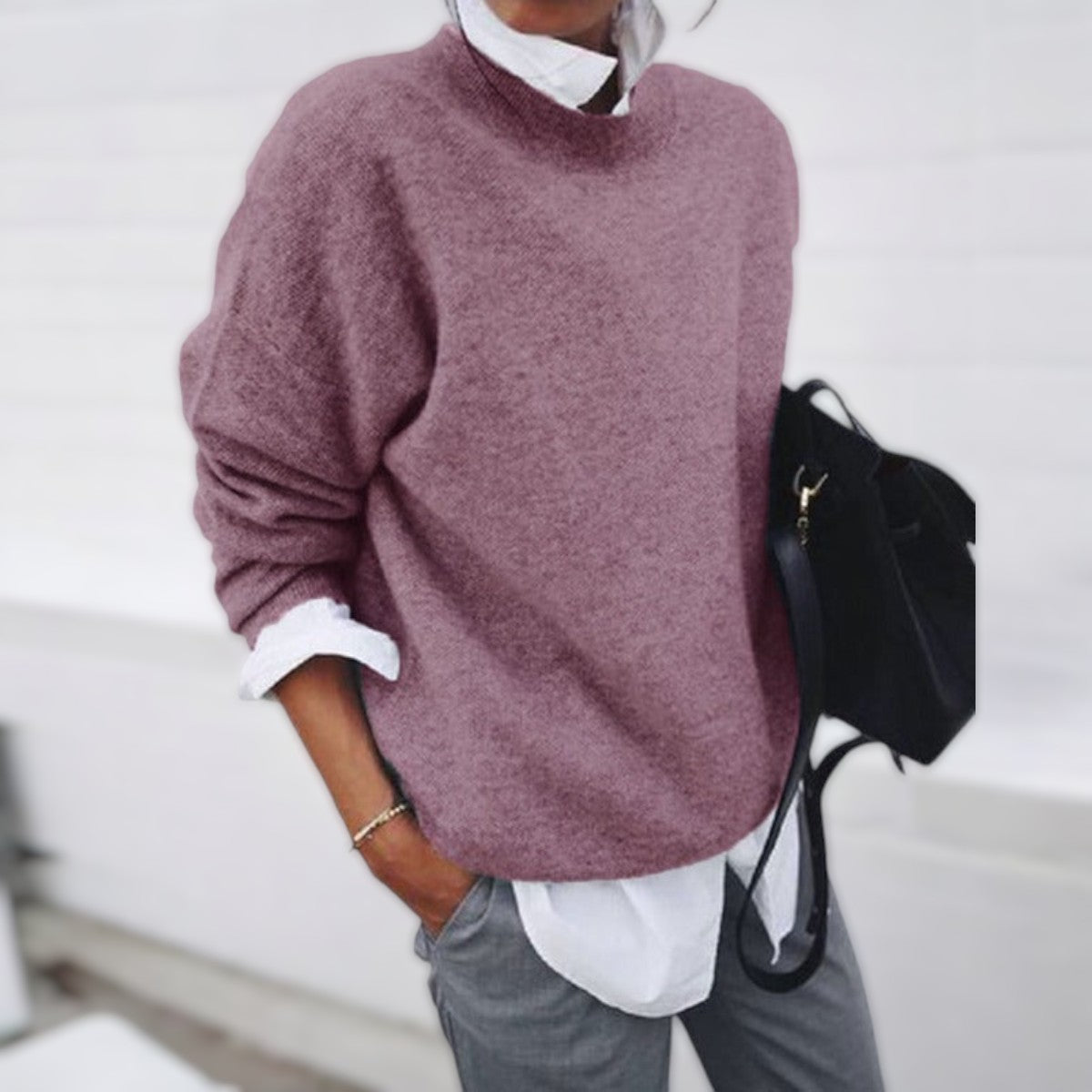 Gracefully Designed Sweater
