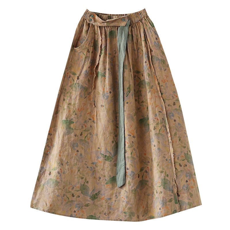 Cozy Linen Skirt