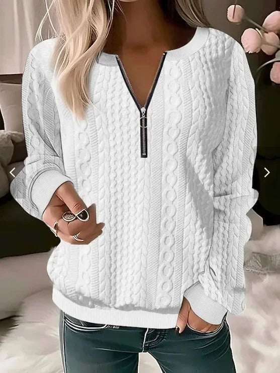 Gracefully Designed Sweater
