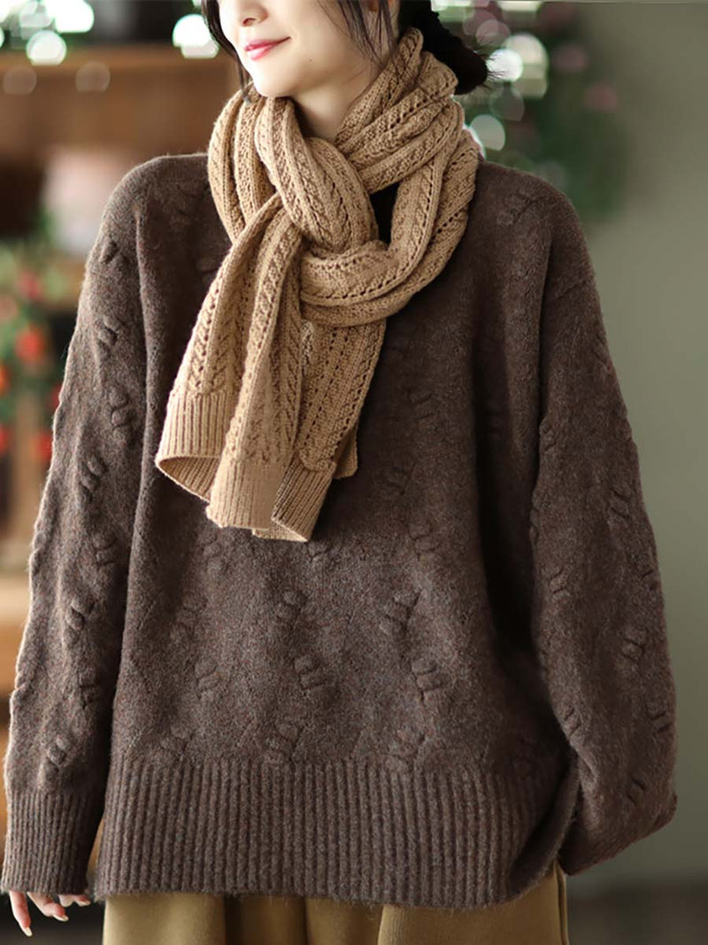 Winter Knitted Warm Loose Sweater
