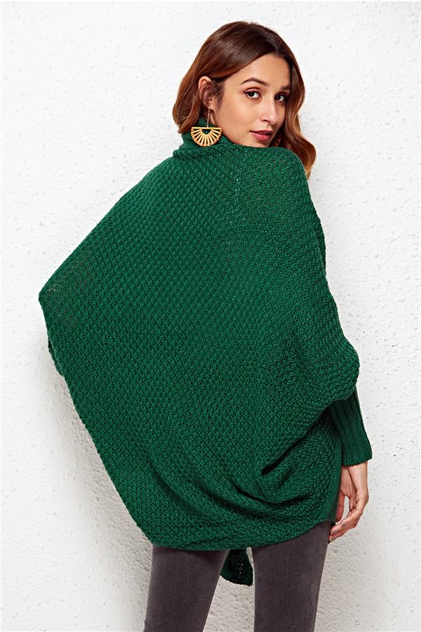 Colbie Dolman Cardigan - Green
