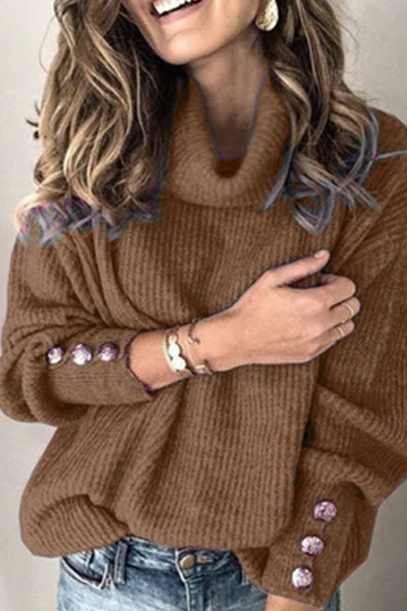 Turtleneck Knitted Sweater