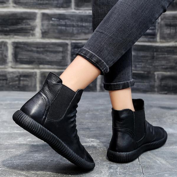 Leather Chelsea Boots