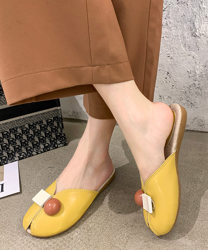 Green Versatile Soft Splicing Slide Sandals