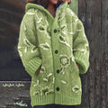 Vintage Bud Print Women's Sweater artswardrobe