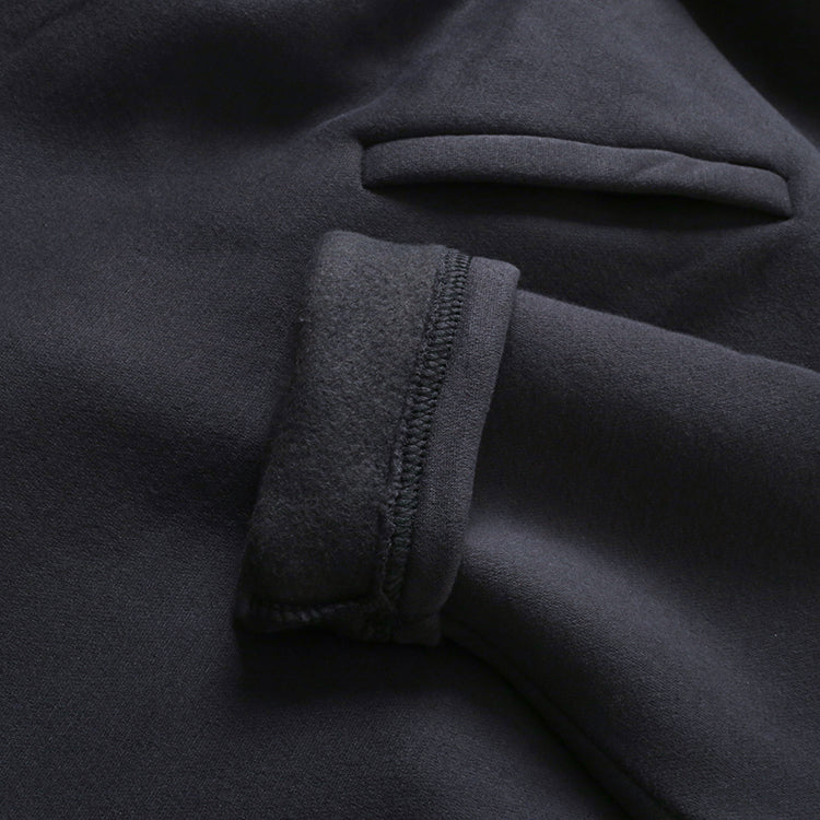 Retro Loose Autumn Winter Hooded Dress