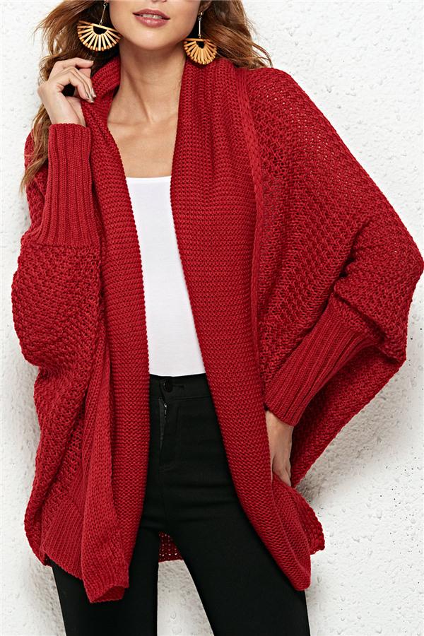 Colbie Dolman Cardigan - Khaki