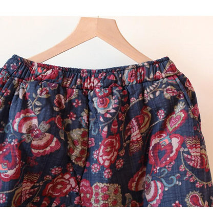 Printed Quilted Skirt