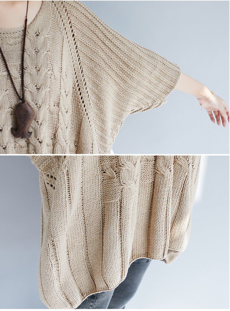 Autumn Knit Sweater Loose Pullover