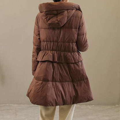 Winter Extra Thick Hoodie Warm Down Coat