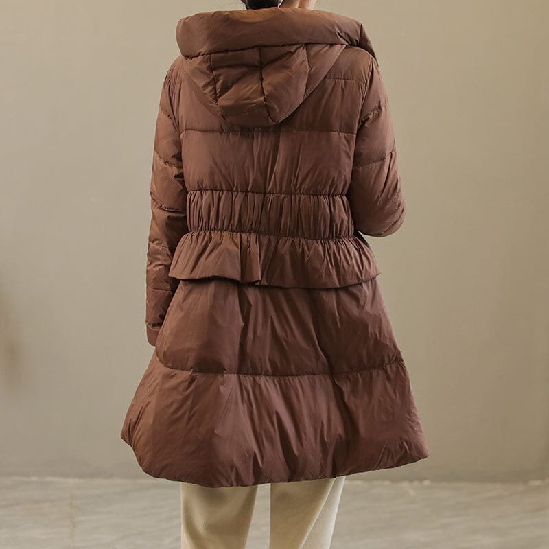 Winter Extra Thick Hoodie Warm Down Coat