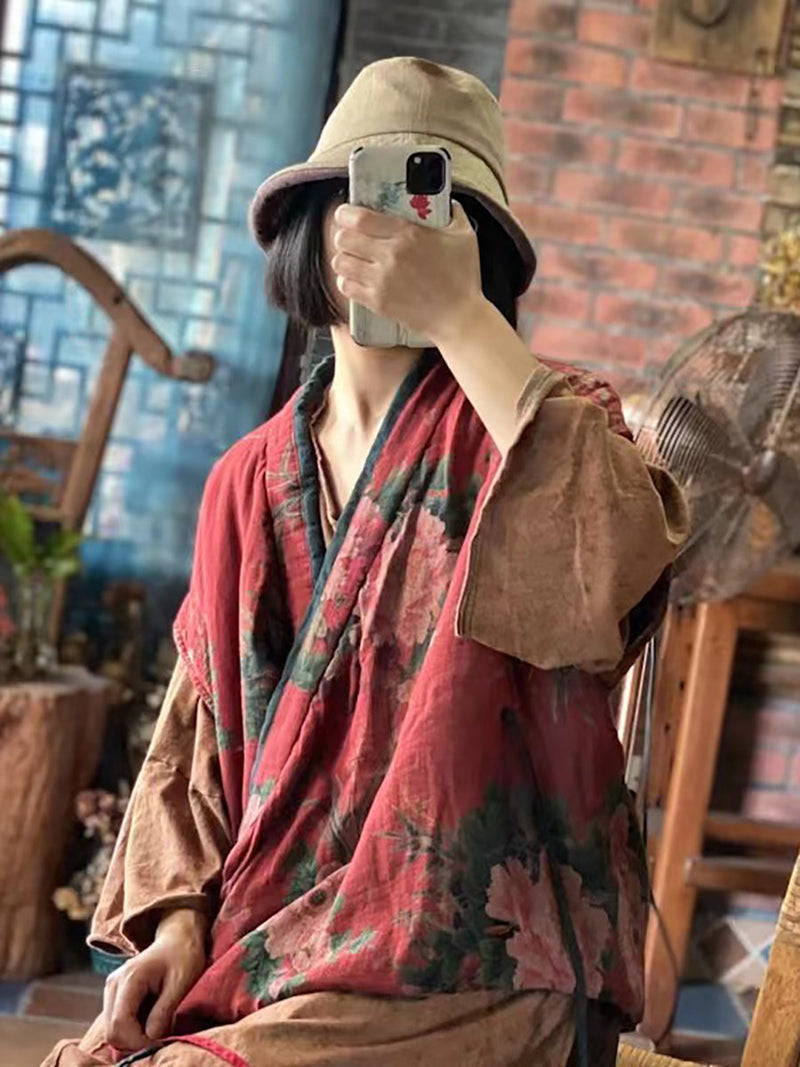 Cotton Loose Waist Coat
