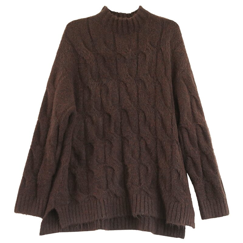 Autumn Winter Loose Knitted Sweater