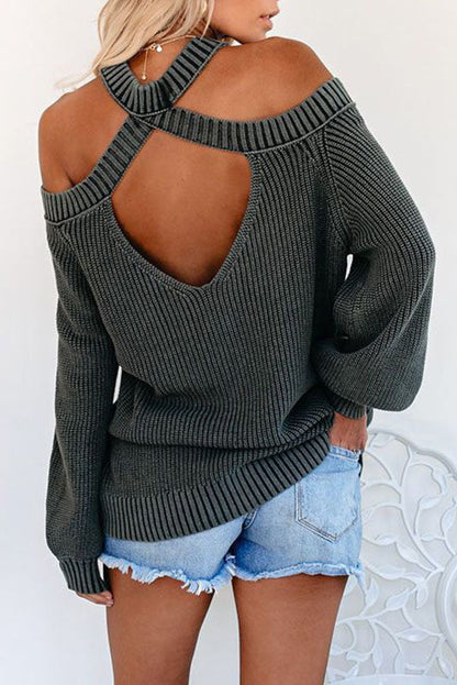 Style Off Shoulder Sweater