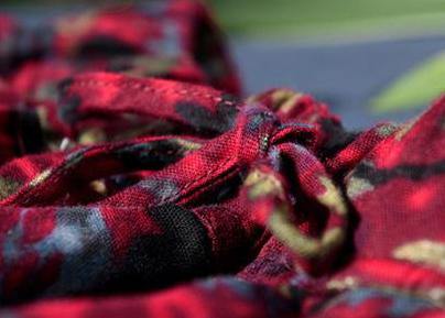 Velour Black Flower Skirt Maxi Length