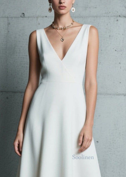 Fitted White Hollow Out Patchwork Draping Chiffon Vestidos Dresses Summer