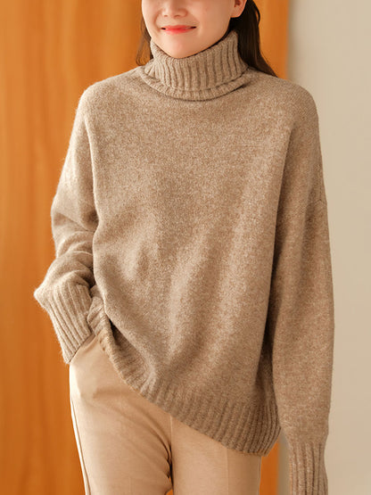 Winter Soft Knitted Loose Sweater